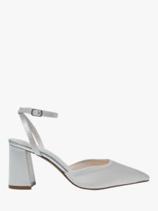 Свадебные туфли-лодочки на расклешенном каблуке aria Rainbow Club, слоновая кость