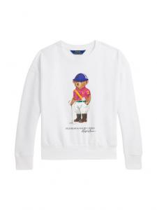 Свитшот relaxed fit 313A96116003 Polo Ralph Lauren, белый