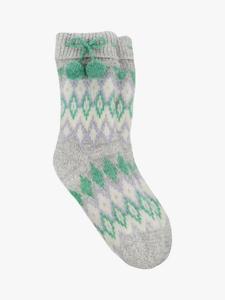 Женские носки-тапочки Fair Isle из шенилла totes, Fairisle