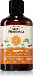 Масло для ванн с корицей и сладким апельсином Green Pharmacy, 250 мл