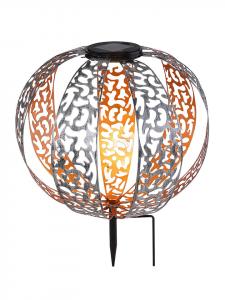 Globo lighting Светодиодный солнечный светильник серого цвета - (В)41 x Ø 30 см