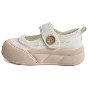 City camel Платформенные туфли Мэри Джейн для женщин бело-розовые, цвет White Pink