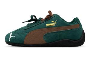 PUMA Коллекция Speedcat, износостойкие низкие повседневные туфли унисекс, зелено-коричневые