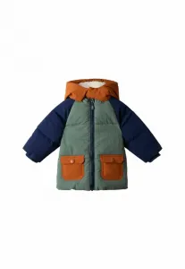 Зимнее пальто стандартного кроя Jojo Maman Bébé, Green Multi