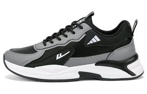 Прочные повседневные кроссовки Warrior с защитой от истирания, мужские, черно-серые