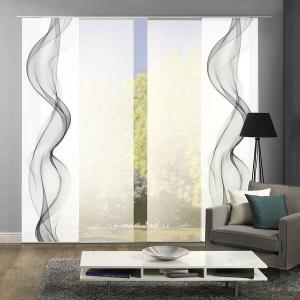 Раздвижная штора Home Wohnideen Alberta I (4er- Set), 60x245x245 см, серый