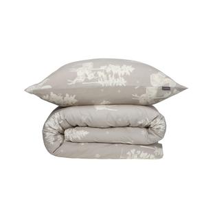 SCHIESSER Скандинавский комплект постельного белья - фланель - 2 предмета - 135 x 200 см - серо-бежевый