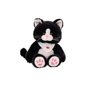 Мягкая и милая плюшевая кукла Cocoa Cat высотой 25см/35см Pissie, черный