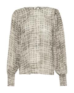 Блузка Kaffe KA Trinike, бежевый