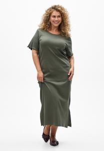 Платье Zizzi MIT KURZEN ÄRMELN, Thyme/Green