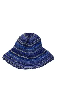 COLLEZIONE ALESSANDRO шапка-ушанка "Lina", синий