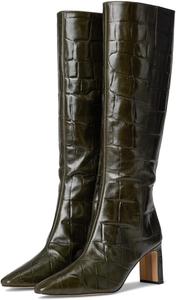 Женские высокие сапоги до колена Sam Edelman Sylvia, Deep Olive