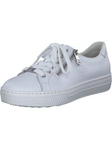 Элегантные туфли на шнуровке rieker, цвет sportweiss/weiss