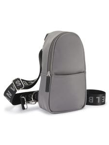 сумка через плечо серого цвета ELBSAND
