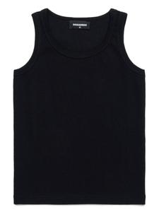 DSQUARED2 KIDS топ без рукавов, черный