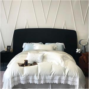 KYTGFH Комплект постельного белья люкс из супермягкой ткани с цветочной вышивкой One Color