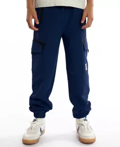 Брюки-джоггеры карго с поясом на резинке для мальчиков 5-20 лет Sovereign Code, синий