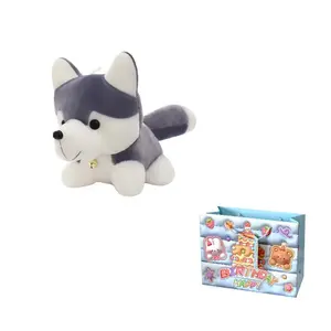 Плюшевая кукла Husky Simulation Puppy MORTEN SOLUM, серый