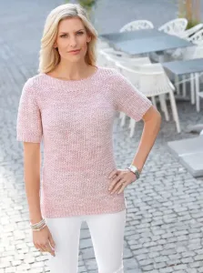 Свитер с короткими рукавами Classic Basics "Пуловер", цвет Rosé