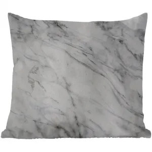 Подушка для улицы - Мрамор - Камень - Узор - 50x50 см - Устойчива к погодным условиям - Подушка для отдыха - Удобная - Подушка с рисунком MuchoWow