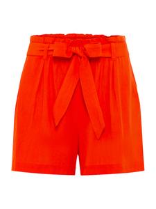 Свободные плиссированные брюки LASCANA, неоново-красный