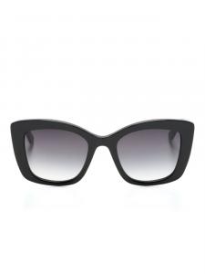 Karl Lagerfeld солнцезащитные очки в оправе 'бабочка', черный