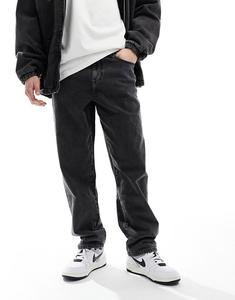 Черные мешковатые джинсы ASOS DESIGN
