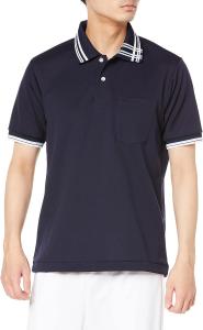 Поло-рубашка KIRAKU с асимметричной подкладкой, популярная модель для кормящих мам, CR106, унисекс, для взрослых, темно-синий