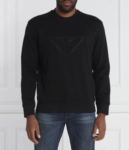 Свитер Regular fit Emporio Armani, черный