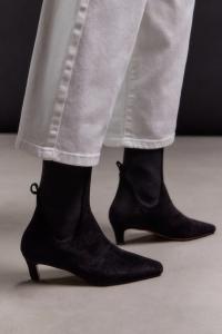 Замшевые ботильоны Answear.Lab, черный