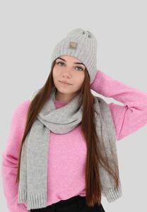 Шарф Maxte WINTER LORETTA, Gray/Mottled Dark Grey