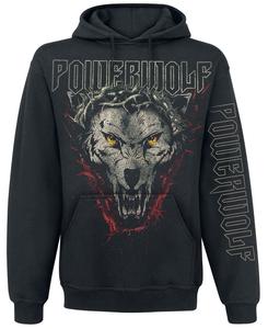 Толстовка с капюшоном Powerwolf Metal Is Religion, черный