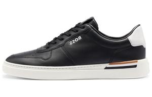 Кроссовки BOSS Cupsole Logo-print Sneakers, черный