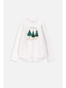 Толстовка Coccodrillo Langärmeliges T-shirt, белый