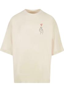 Футболка с принтом K Heart Huge Merchcode, цвет whitesand