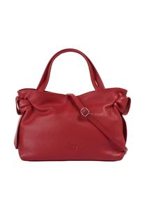 Сумочка, натуральная кожа, производство Италия Samantha Look, красный