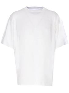 Футболка с принтом цифр MM6 Maison Margiela, белый