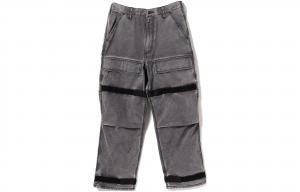 Beams Повседневные брюки мужские черные