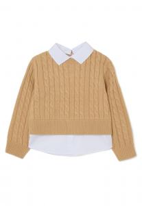 Джемпер OVS REGULAR FIT SWEATER, Light Beige/Sand
