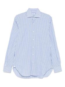 Рубашка в полоску Барба Barba, синий