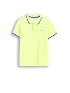 Футболка с короткими рукавами цвета лайма Coccodrillo