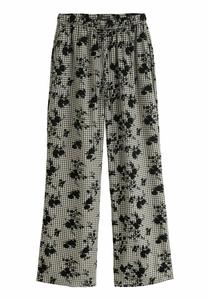 Брюки Next FLOCKED , Black White/Black