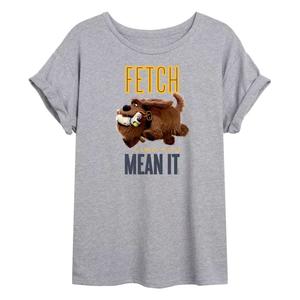 Футболка Juniors' Secret Life Pets с струящимся рисунком Licensed Character