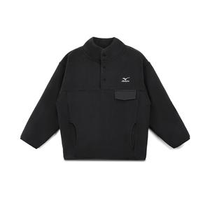 Детская толстовка Mizuno, сине-серая