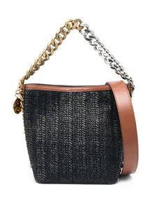 Сумка-тоут среднего размера STELLA MCCARTNEY, черный