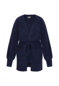 Кардиган оверсайз DreiMaster Vintage, темно-синий