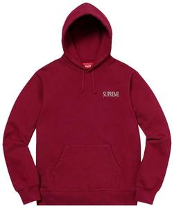 Толстовка с капюшоном Supreme Decline, красный