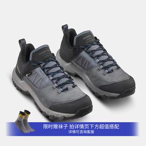 Мужские водонепроницаемые треккинговые ботинки Quechua MH500 - серый/чёрный