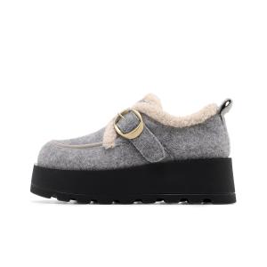 Термостойкие абразивоустойчивые утепленные короткие снегоступы для женщин ST&SAT, серый