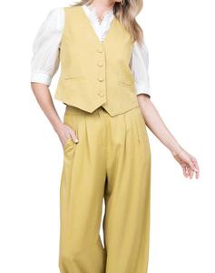 Жилет Gina в оливковом цвете Suncoo